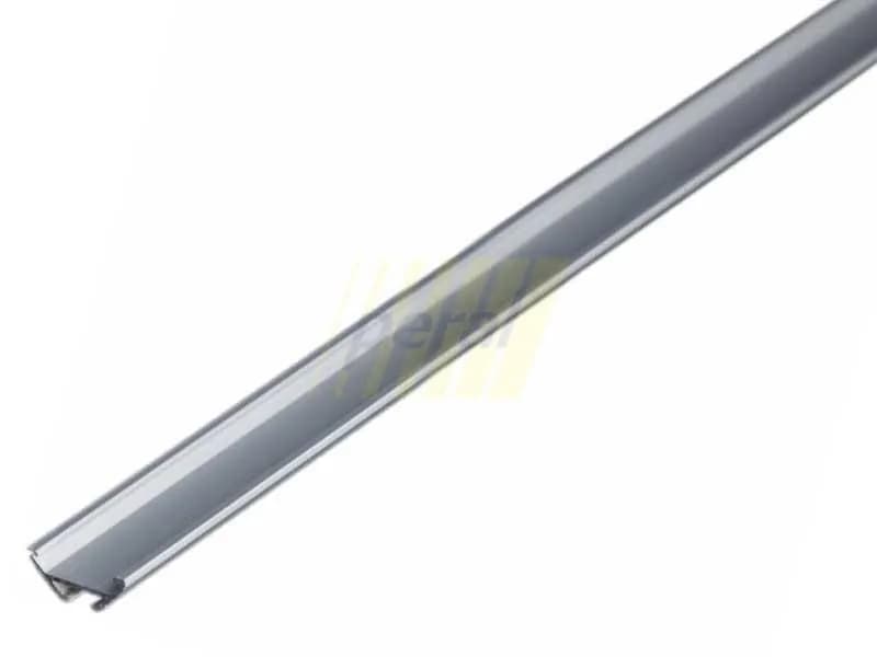 Профіль для LED-стрічки кутовий алюмінієвий, 2 м