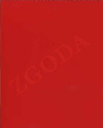 Фасад МДФ у плівці ПВХ ZGODA П09 Червоний глянець